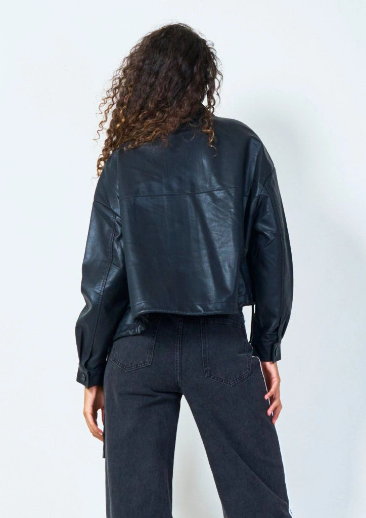 YV0503 Eco Leather Jacket
