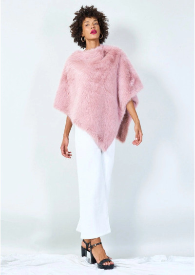 Eco Fur Poncho YV0498
